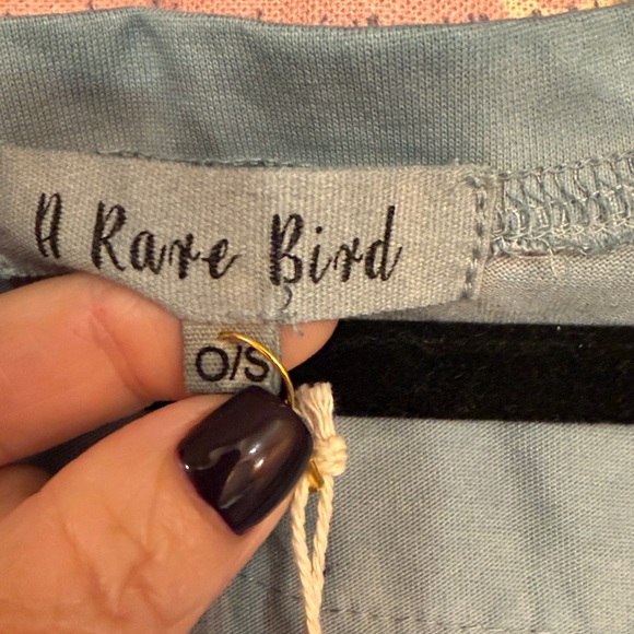 NWT A Rare Bird Butterfly Garden T Shirt Dress - Picture 11 of 13